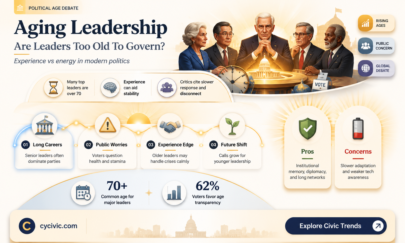 are political leaders too old