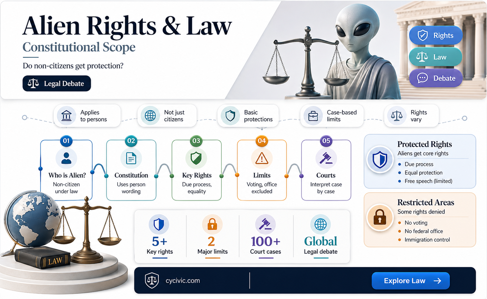 are aliens protected by the constitution