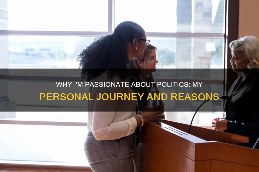 am interested politics because