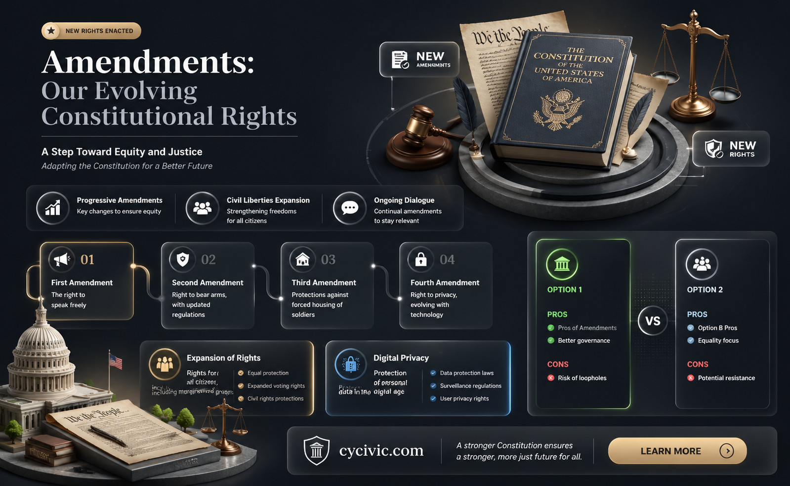 are amendments constitutional rights