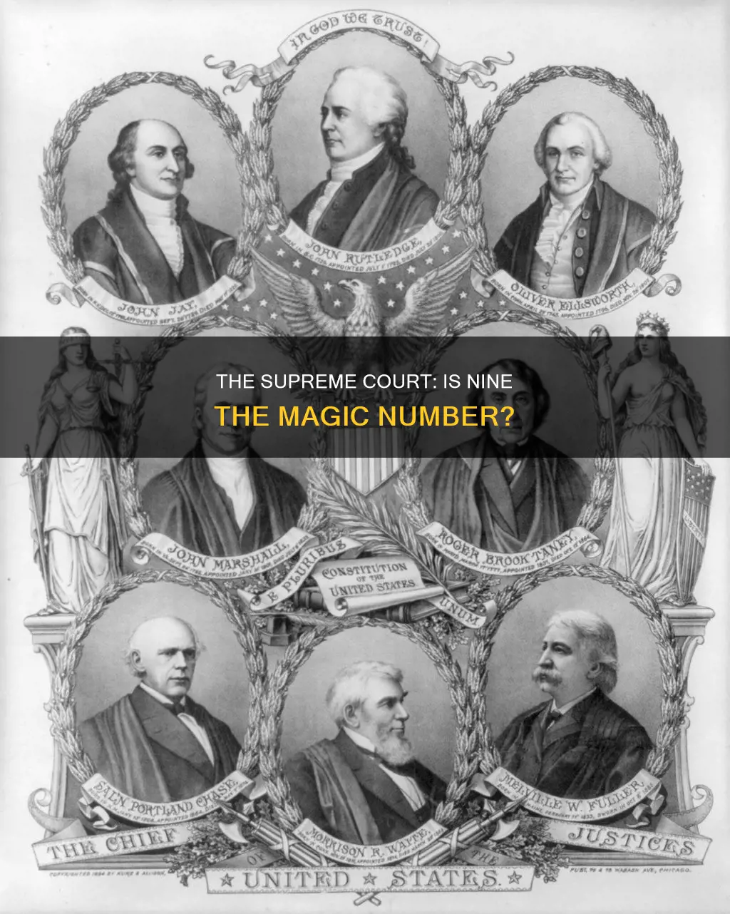 are 9 supreme court justices in the constitution