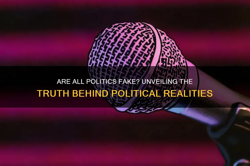 are all politics fake