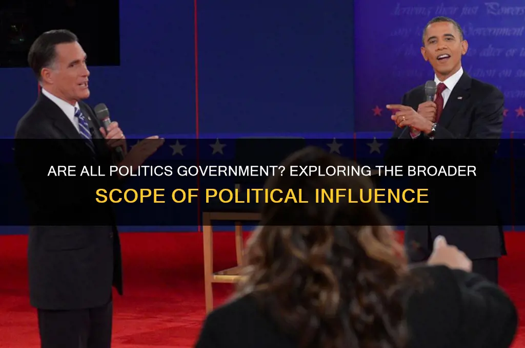 are all politics government