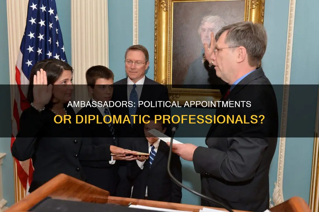 are ambassadors political appoibtments