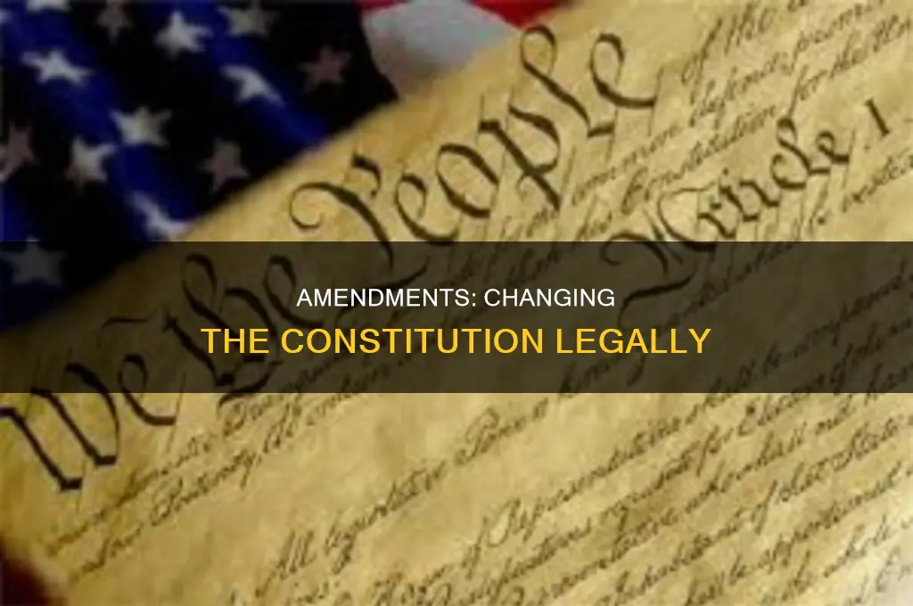 are amendments allowed to modify the constitution