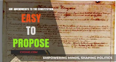 Amending the Constitution: A Tough Nut to Crack