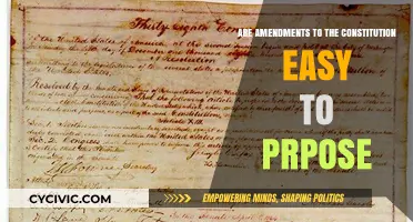 Amending the Constitution: A Difficult Task