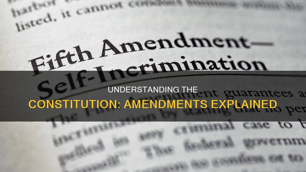 are amenments to the constitution part of the constitution