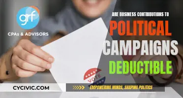 Business Political Campaign Contributions: Tax-Deductible?