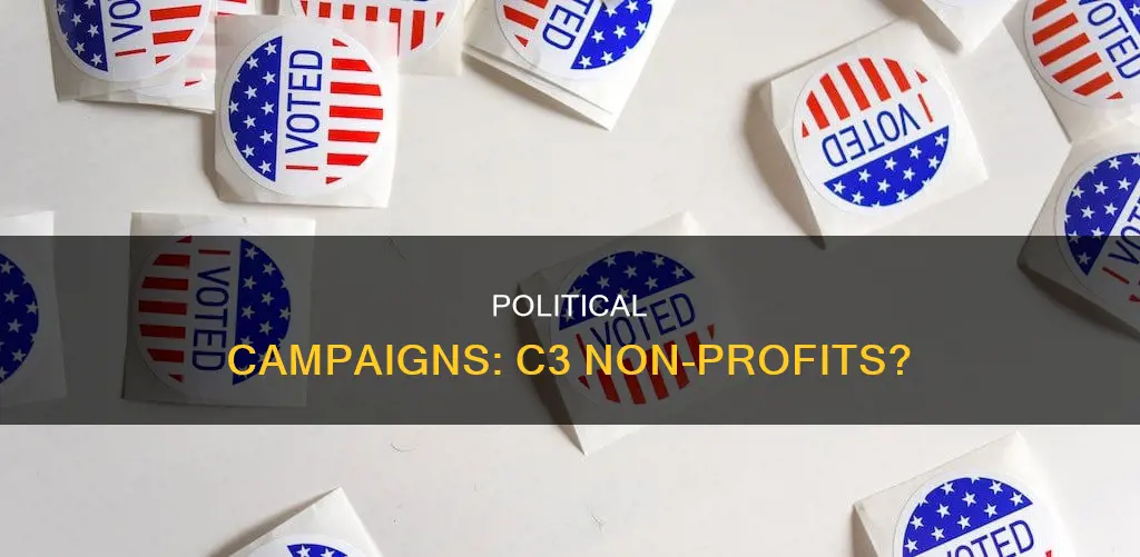 are c3 political campaigns non-profits