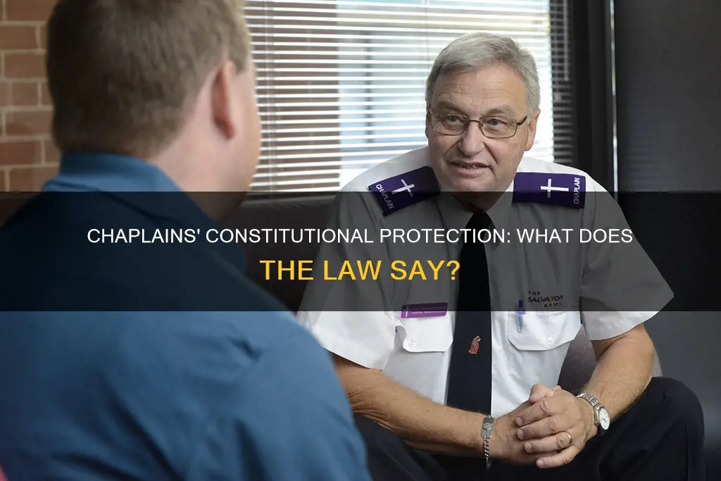 are chaplains protected under our constitution