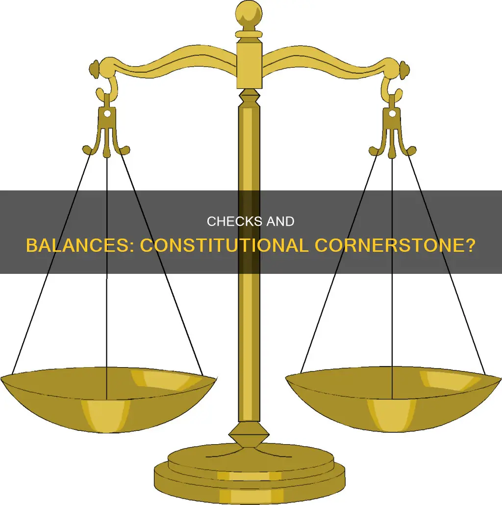 are checks and balances part of the constitution