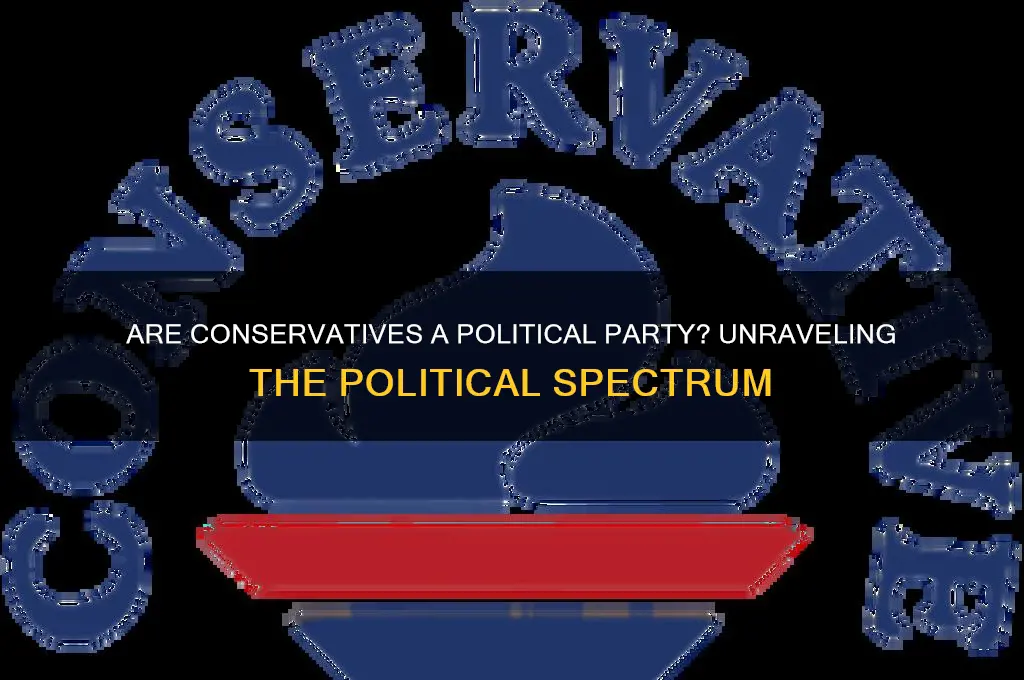 are conservatives a political party