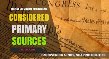 Constitutional Amendments: Primary Sources or Not?