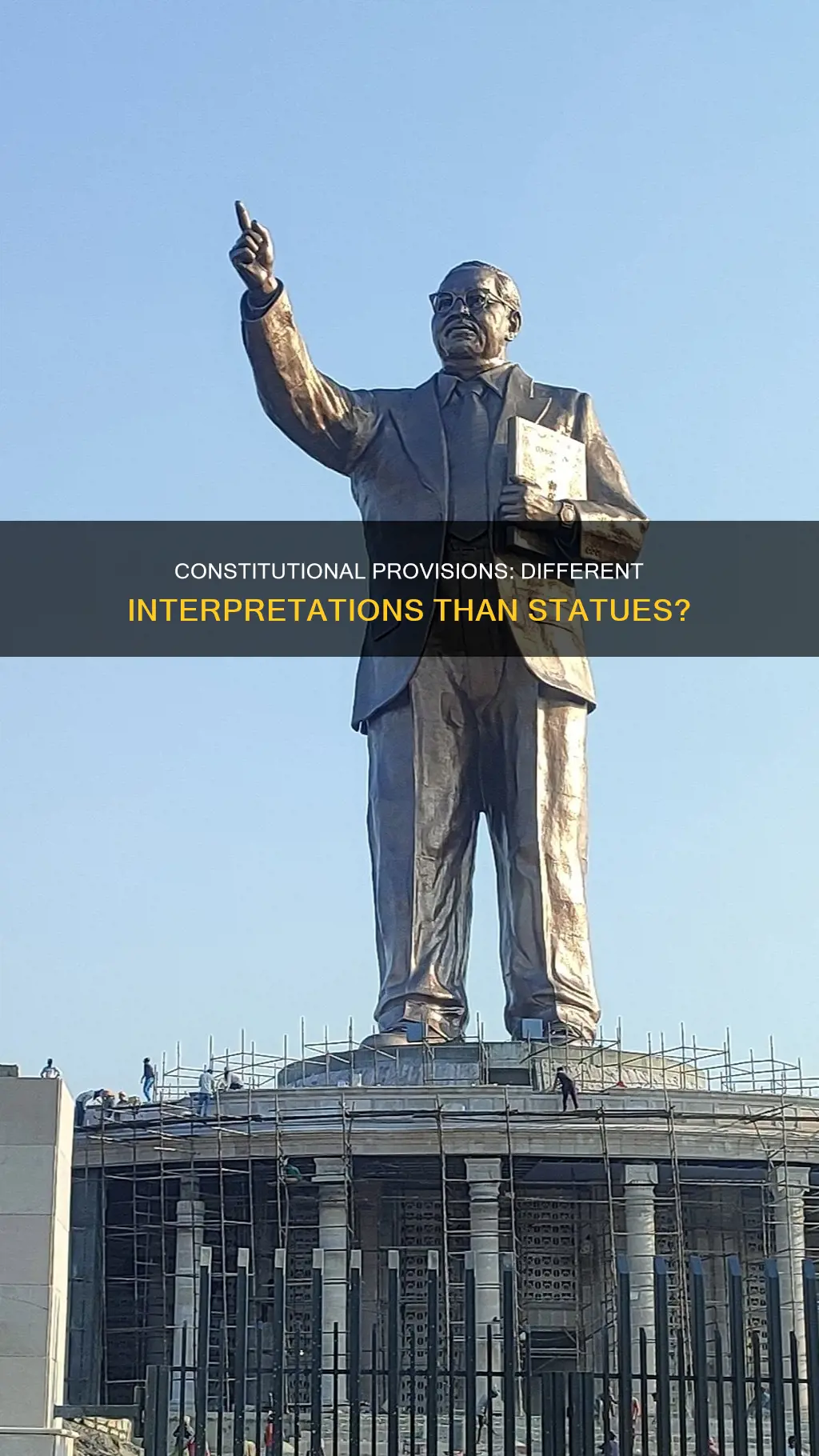 are constitutional provisions analyzed the same way as statues