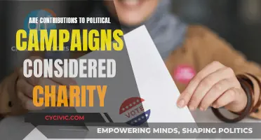 Political Campaign Contributions: Charity or Strategy?