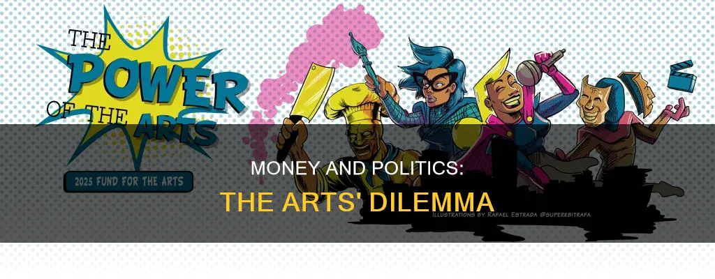are contributions to political campaigns taking money from the arts
