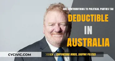 Are Political Party Donations Tax Deductible in Australia?