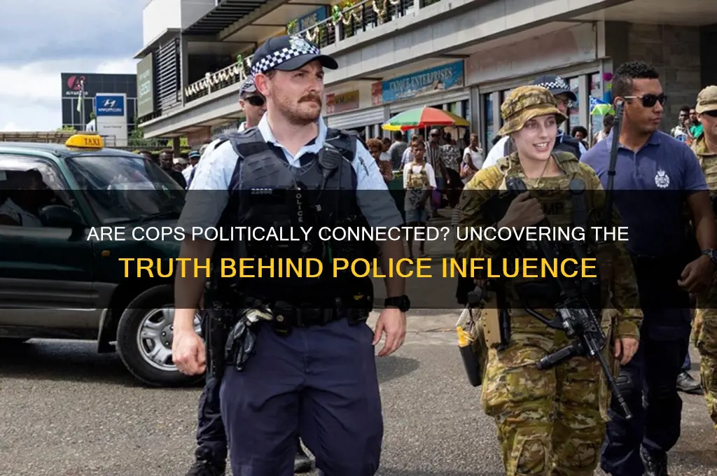 are cops politically connected