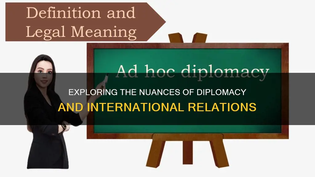 are diplomacy and diplomacy the same thing