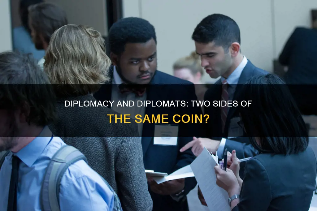 are diplomacy and diplomat the same thing