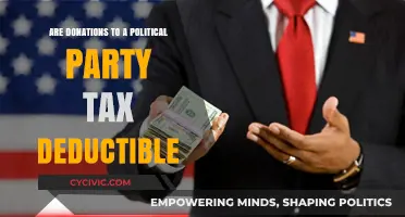 Are Political Party Donations Tax Deductible? What You Need to Know