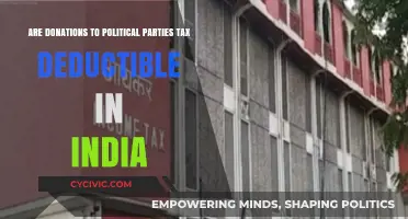 Are Political Party Donations Tax Deductible in India?
