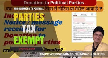 Are Political Party Donations Tax Exempt? Understanding the Rules