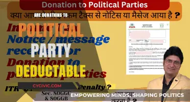 Are Political Party Donations Tax Deductible? What You Need to Know