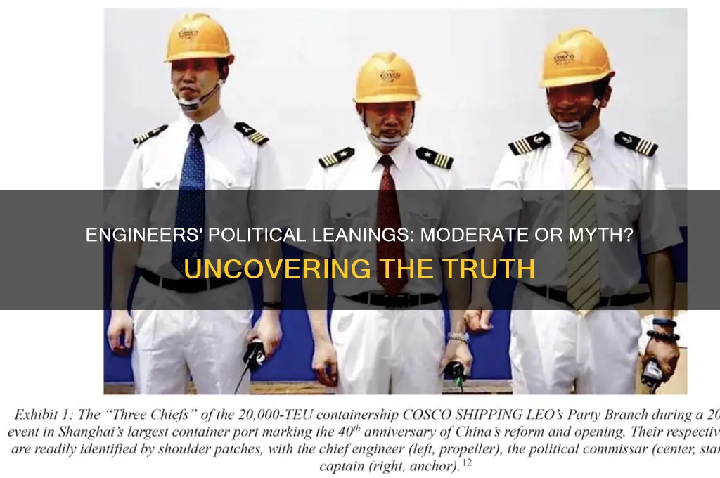 are engineers politically moderate