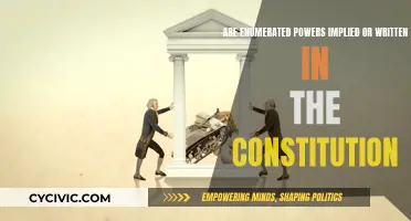 Enumerated Powers: Implied or Expressly Written?