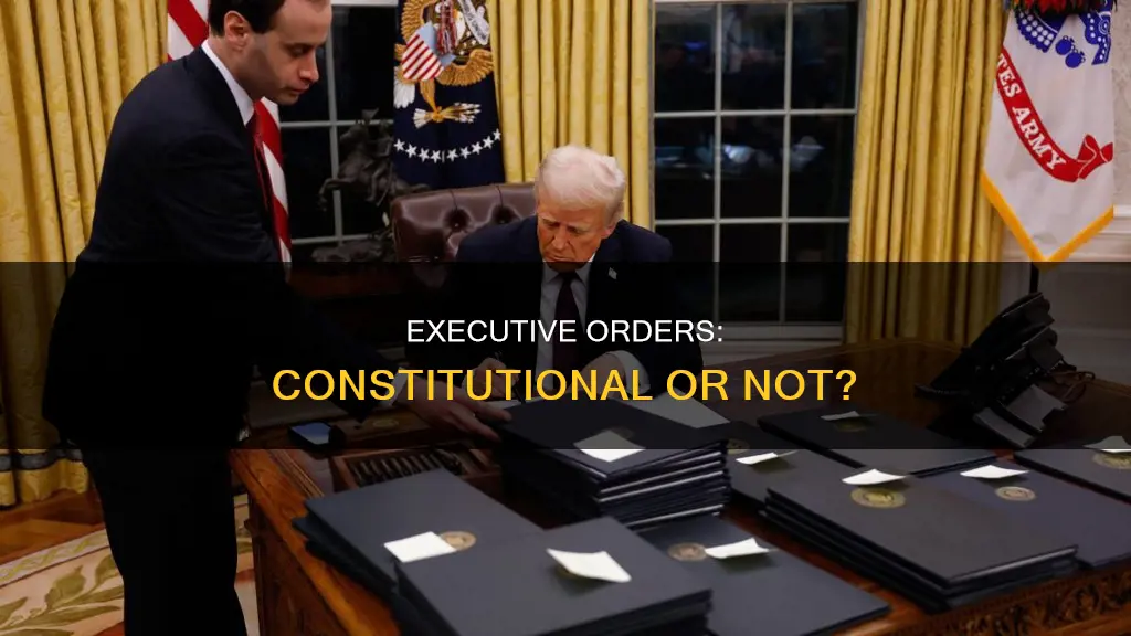 are executive orders part of the constitution
