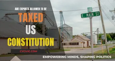 US Constitution: Export Taxation Rules and Regulations