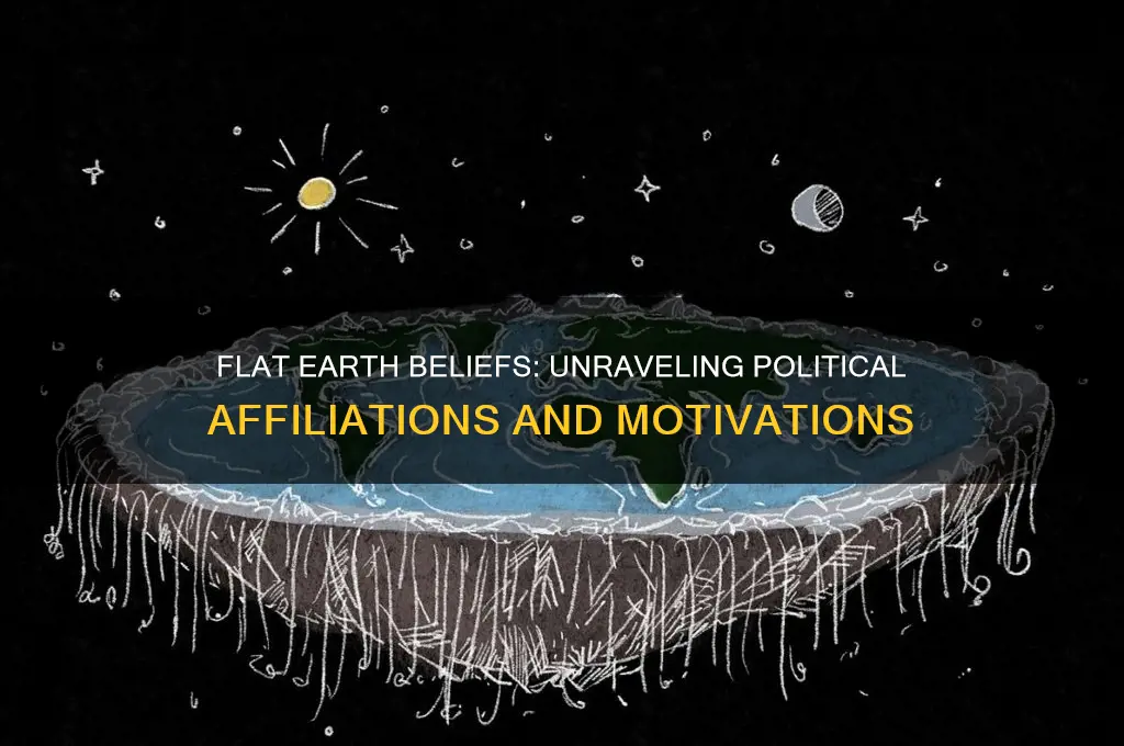 are flat earthers political makeup