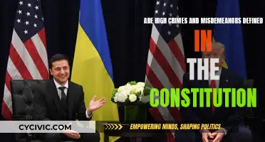 What Constitutes "High Crimes and Misdemeanors"?