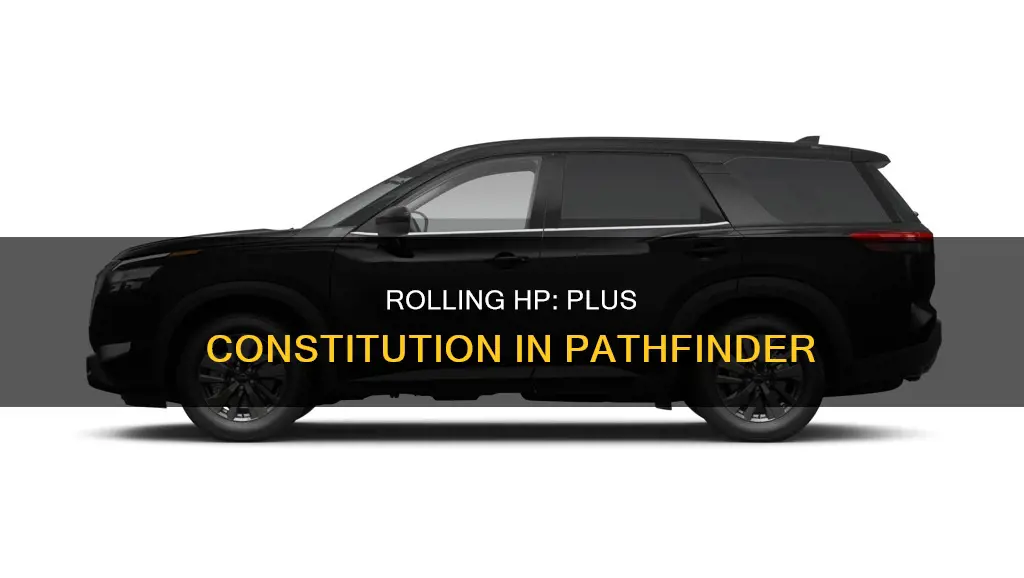 are hp dice roll plus constitution in pathfinder