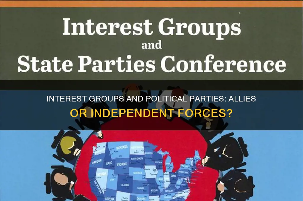 are interest groups a part of political parties