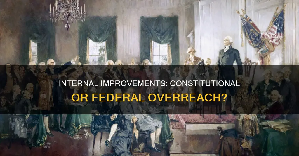 are internal improvements part of the constitution