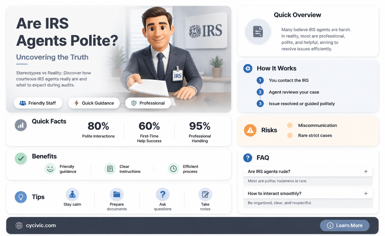 are irs agents polite