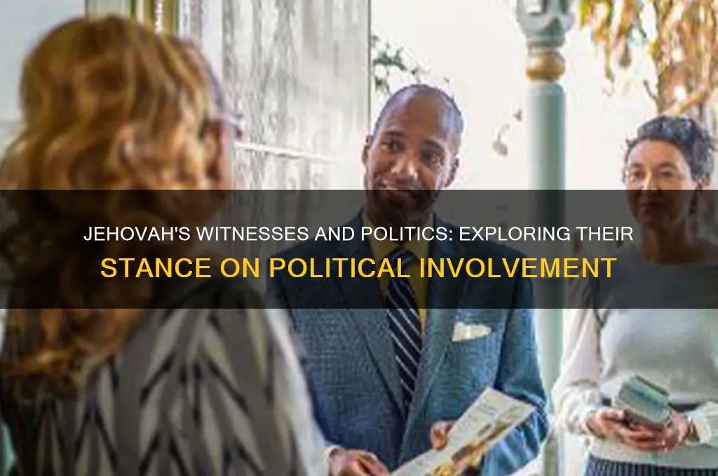 are jehovah witnesses political