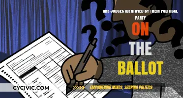 Judicial Elections: Do Political Party Labels Appear on the Ballot?