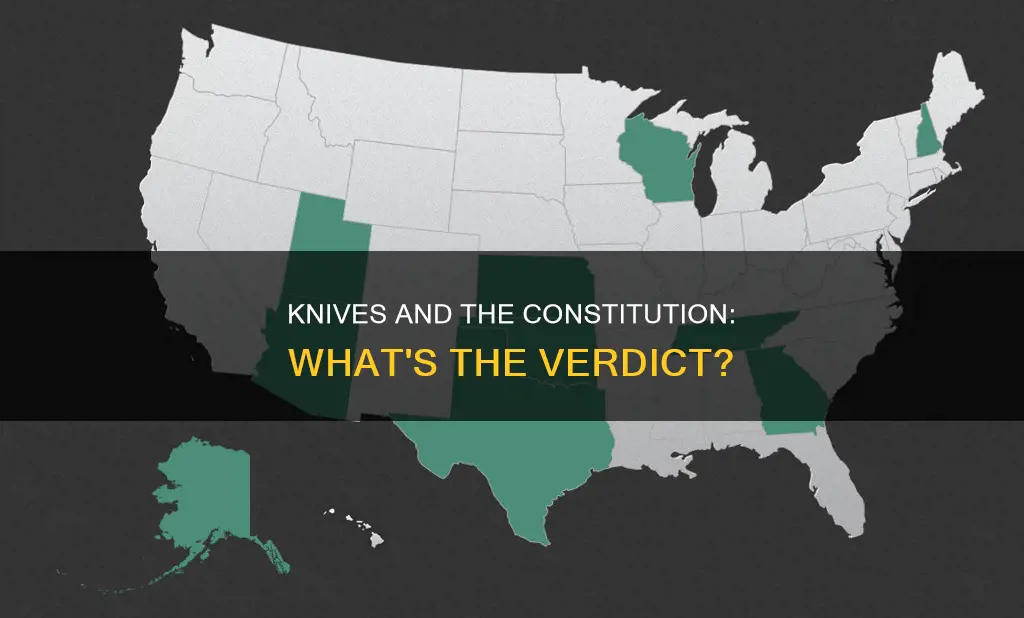 are knives protected by the constitution