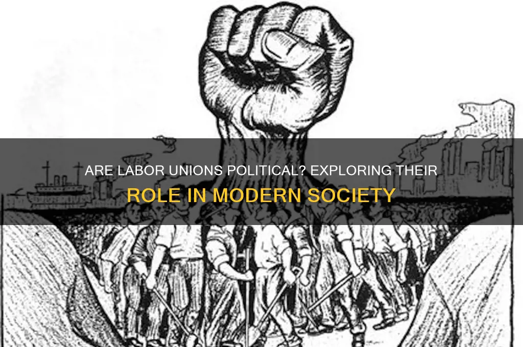 are labor unions political