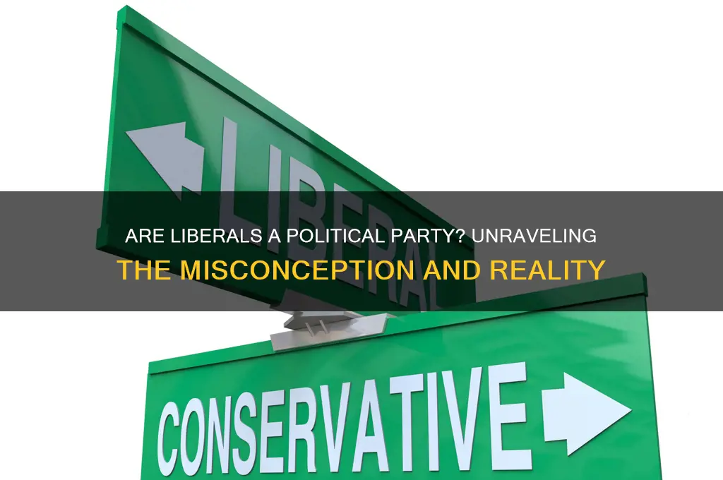 are liberals a political party