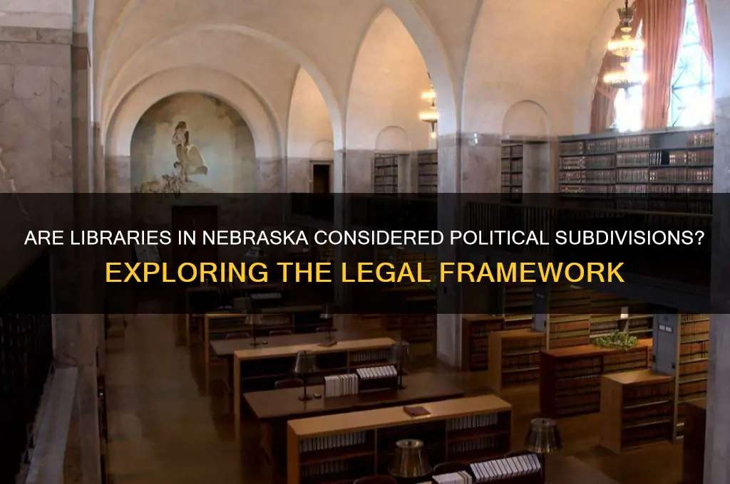 are libraries political subdivisions nebraska