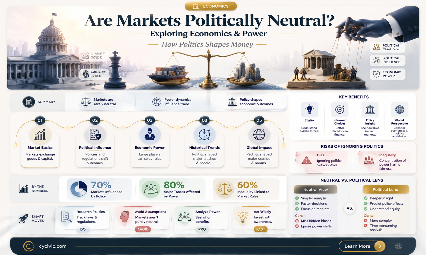 are markets politically neutral