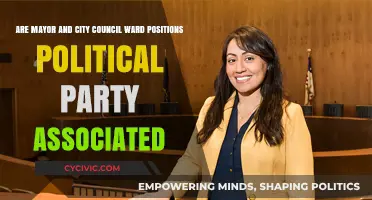 Are Mayor and City Council Ward Positions Politically Party-Affiliated?