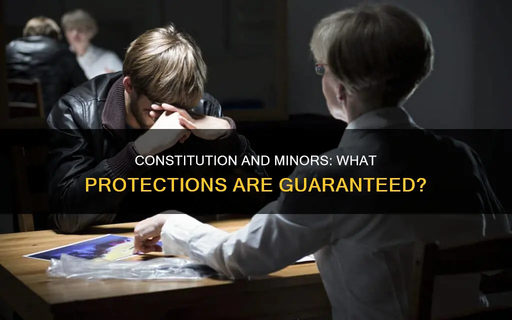 are minors protected by the constitution