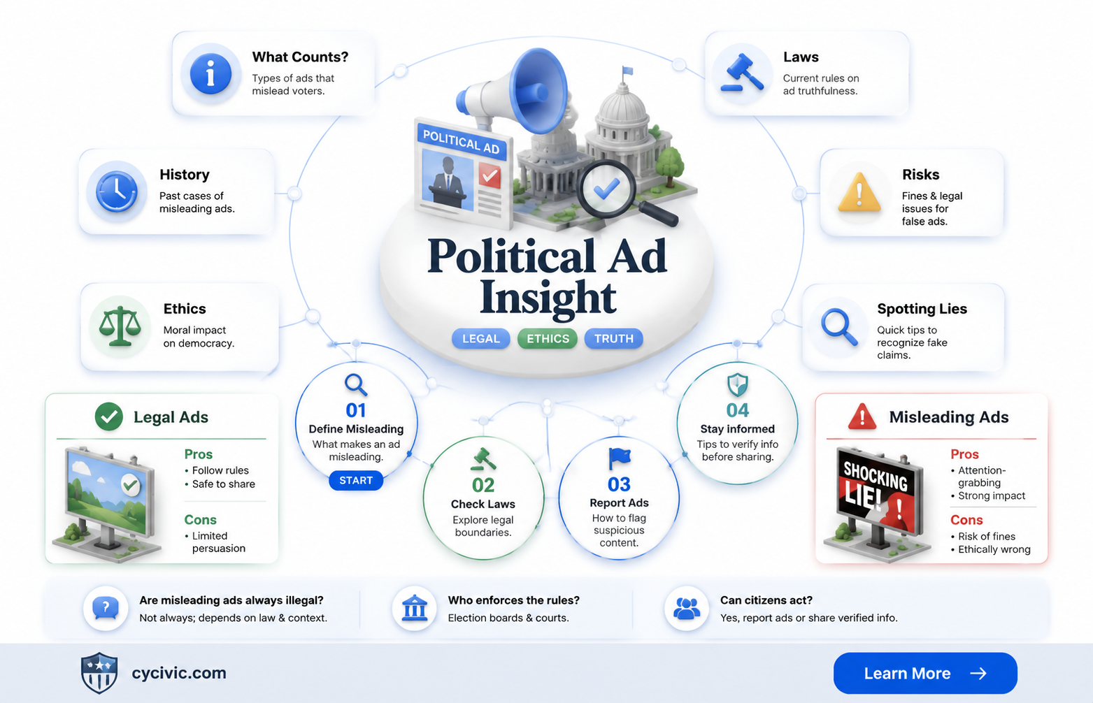 are misleading political ads legal