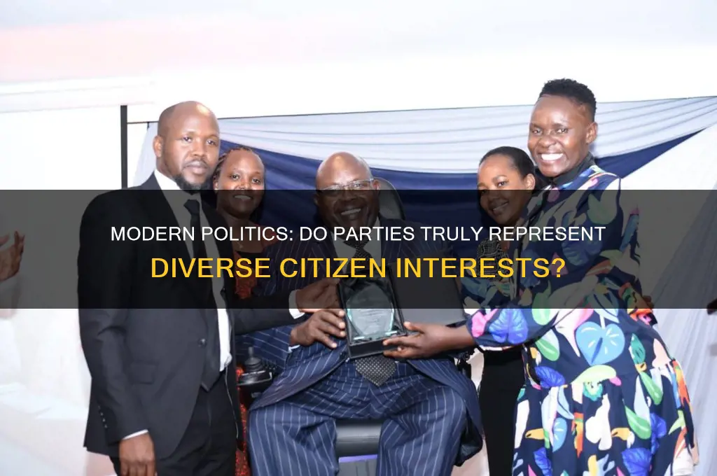 are modern political parties inclusive enough of varied citizen interests